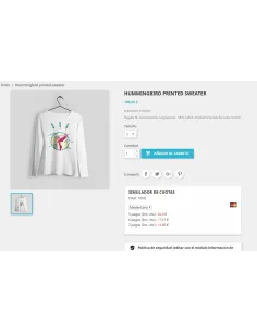Módulo para prestashop 1.7 de simulador de cuotas con interés 2