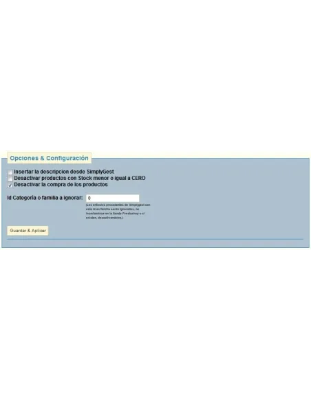 ChrlS Actualiza SaP v1.0 (Desde Simplygest a Prestashop)
