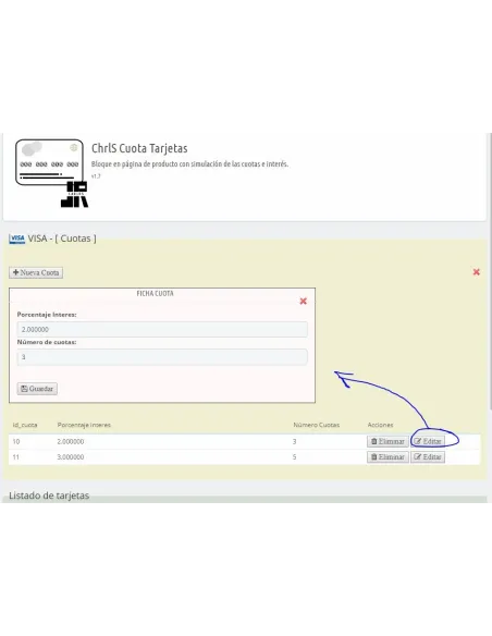ChrlS ct (simulador cuotas con intereses) para PrestaShop 1.7